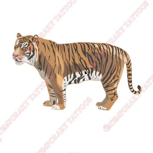 Tiger Customize Temporary Tattoos Stickers NO.8894